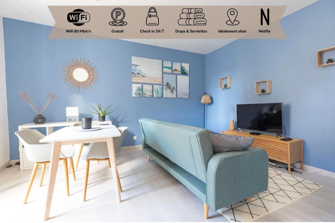 Cosy T2 Renove, Proche Centre-Ville-Fibre/Netflix Montluçon Kültér fotó
